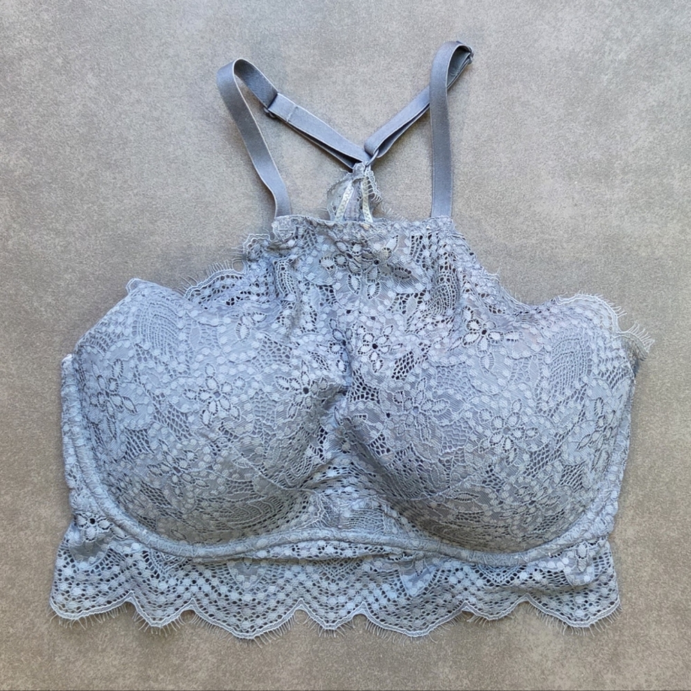 VS Pink Push-Up Lace Bralette